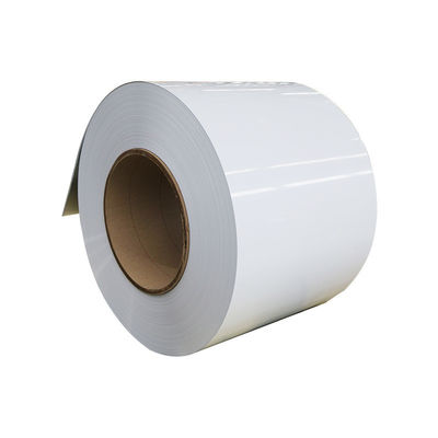 0.14mm-0.70mm Λευκό αλουμίνιο περιέλιγμα για την οροφή φύλλα Veneers επεξεργασία εξυπηρέτηση κάμψη