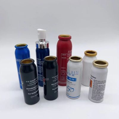 Προσαρμοσμένο λογότυπο Δέχεται 20 ml κενό μίνι δοχείο αερολύματος για συσκευασία και κατασκευή