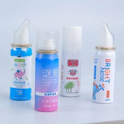 Προσαρμοσμένη εκτύπωση οξυγόνου Aerosol Spray Can με και αποδεκτή εκτύπωση